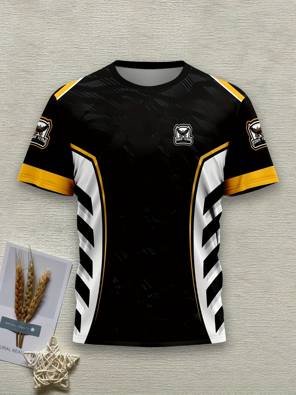 Esports Gaming Logo - Men Gaming Esports Team Jersey T‑Shirt,