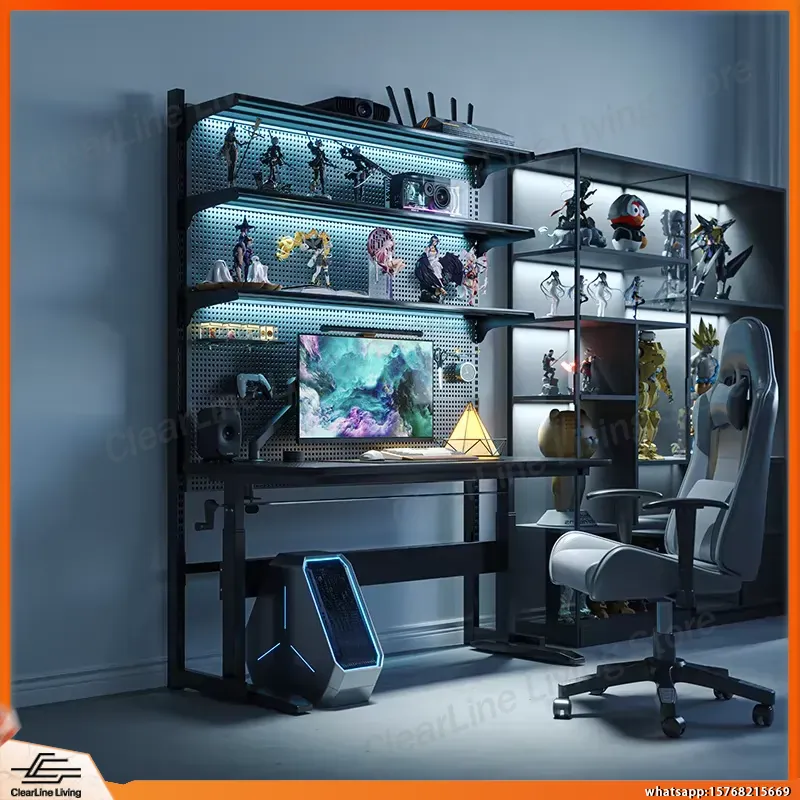 L Shaped Gaming Desk Ergonomic - Esports Gaming Monitor 评论和价格