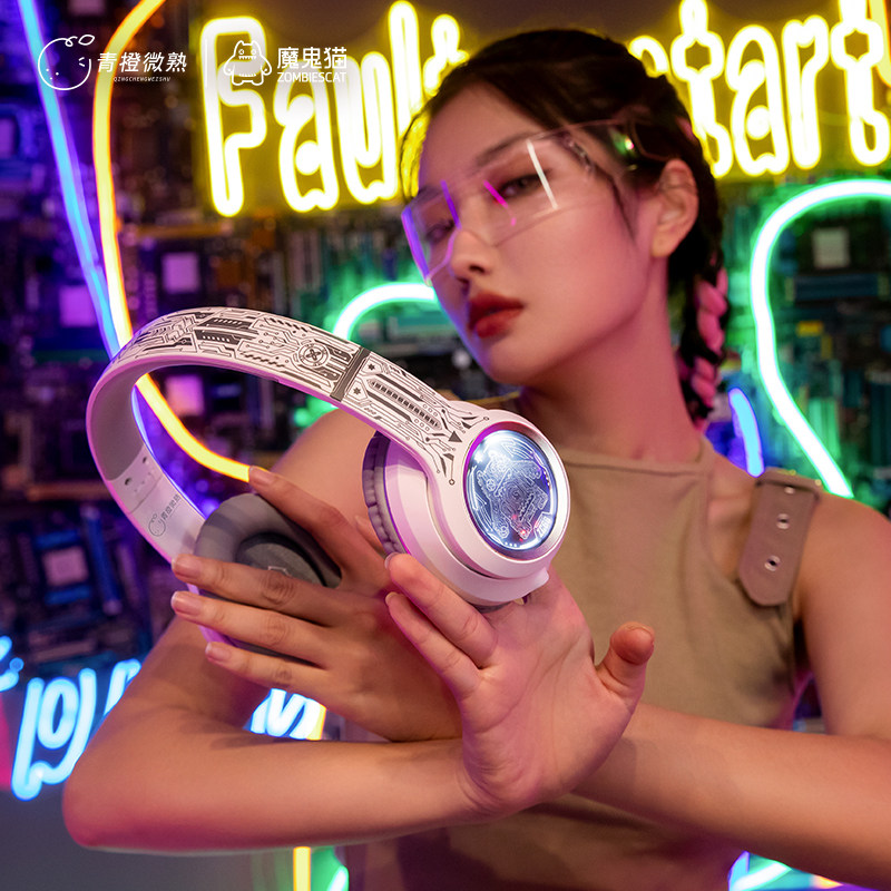 Zombies Cat Over-Ear Wireless  - Esports Gaming Video 评论和价格