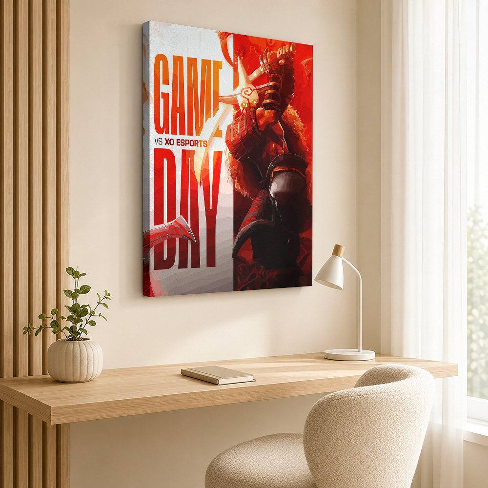 Game Day VS XO Esports Framed  - Esports Gaming Photo 评论和价格