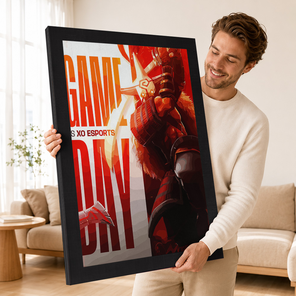 Game Day VS XO Esports Framed  - Esports Gaming Photo 评论和价格