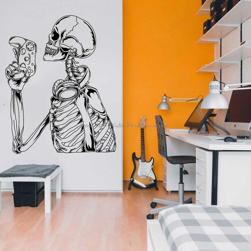 Game player wall stickers game - Esports Gaming Room 评论和价格