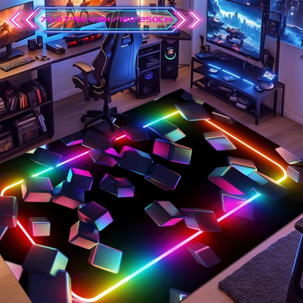 VIKAMA Gaming Mat Colorful Des - Esports Gaming Room 评论和价格