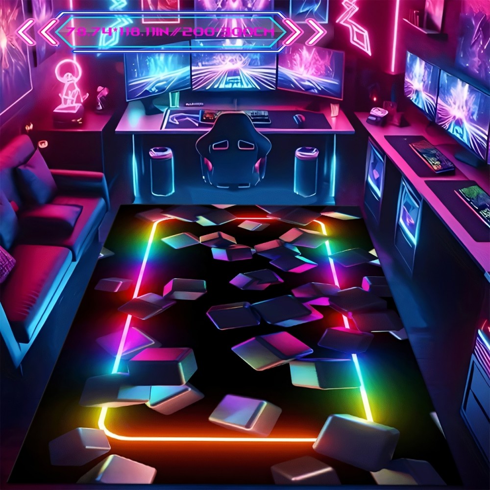 VIKAMA Gaming Mat Colorful Des - Esports Gaming Room 评论和价格