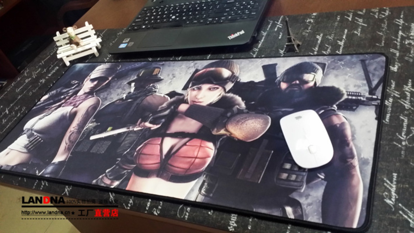Extra Large Size Rubber Mouse  - Esports Gaming Logo 评论和价格