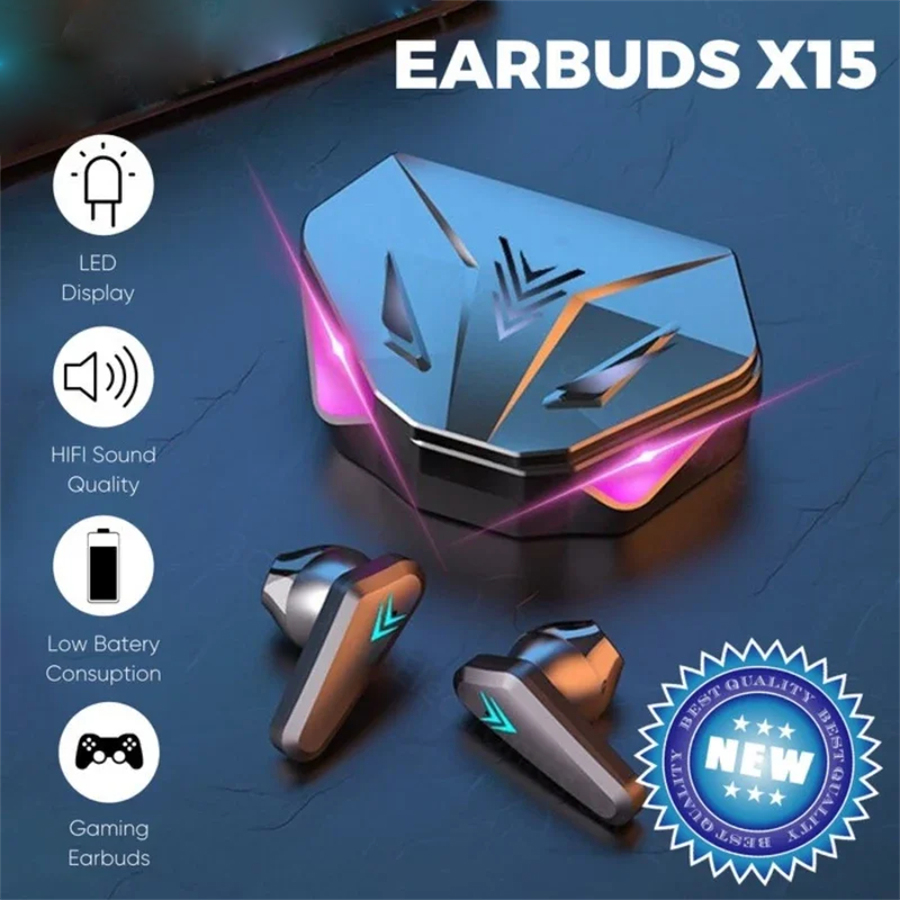 X15 TWS Wireless Earphone Blue - Esports Gaming Gear 评论和价格