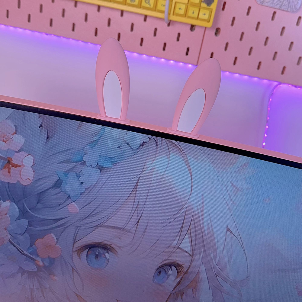 Rabbit Ears Display Decor Cute - Esports Gaming Room 评论和价格