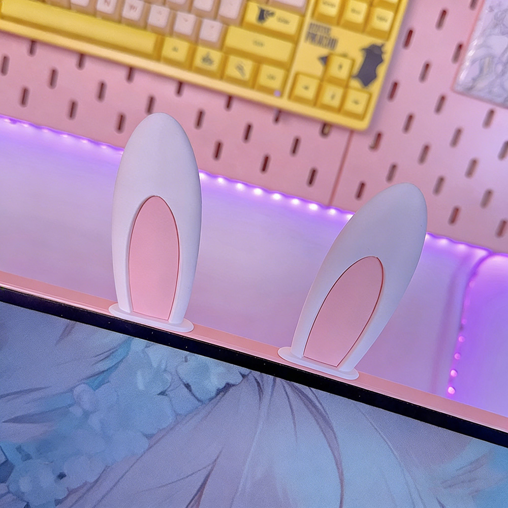 Rabbit Ears Display Decor Cute - Esports Gaming Room 评论和价格