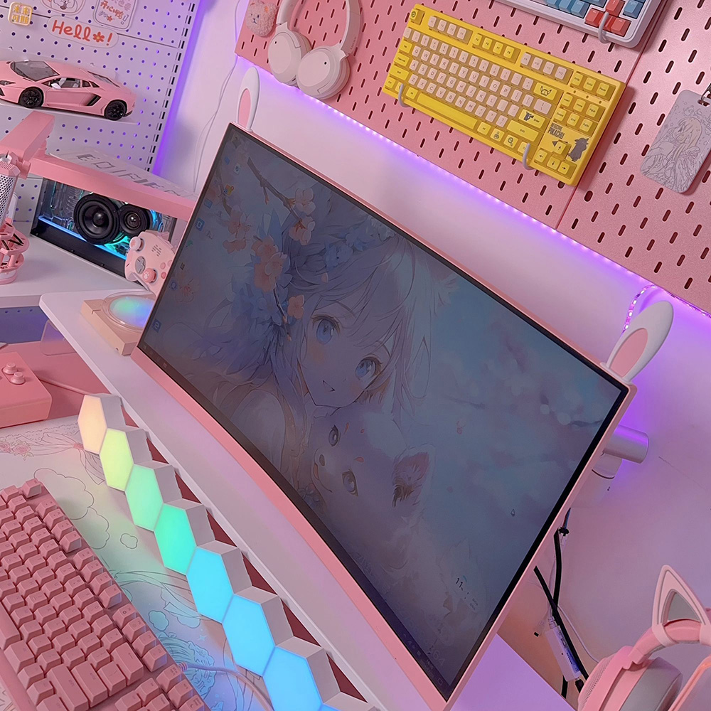 Rabbit Ears Display Decor Cute - Esports Gaming Room 评论和价格