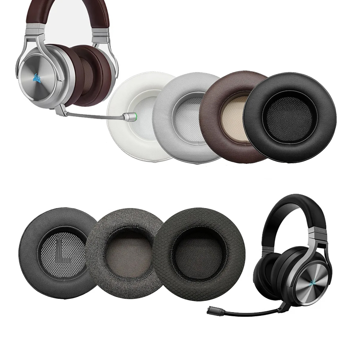【New】Replacement Ear Pad Foam  - Esports Wireless Gaming Headset 评论和价格