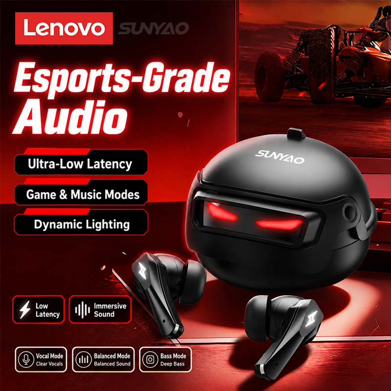 Choice Lenovo GT101 Gaming Hea - Esports Wireless Gaming Headset 评论和价格