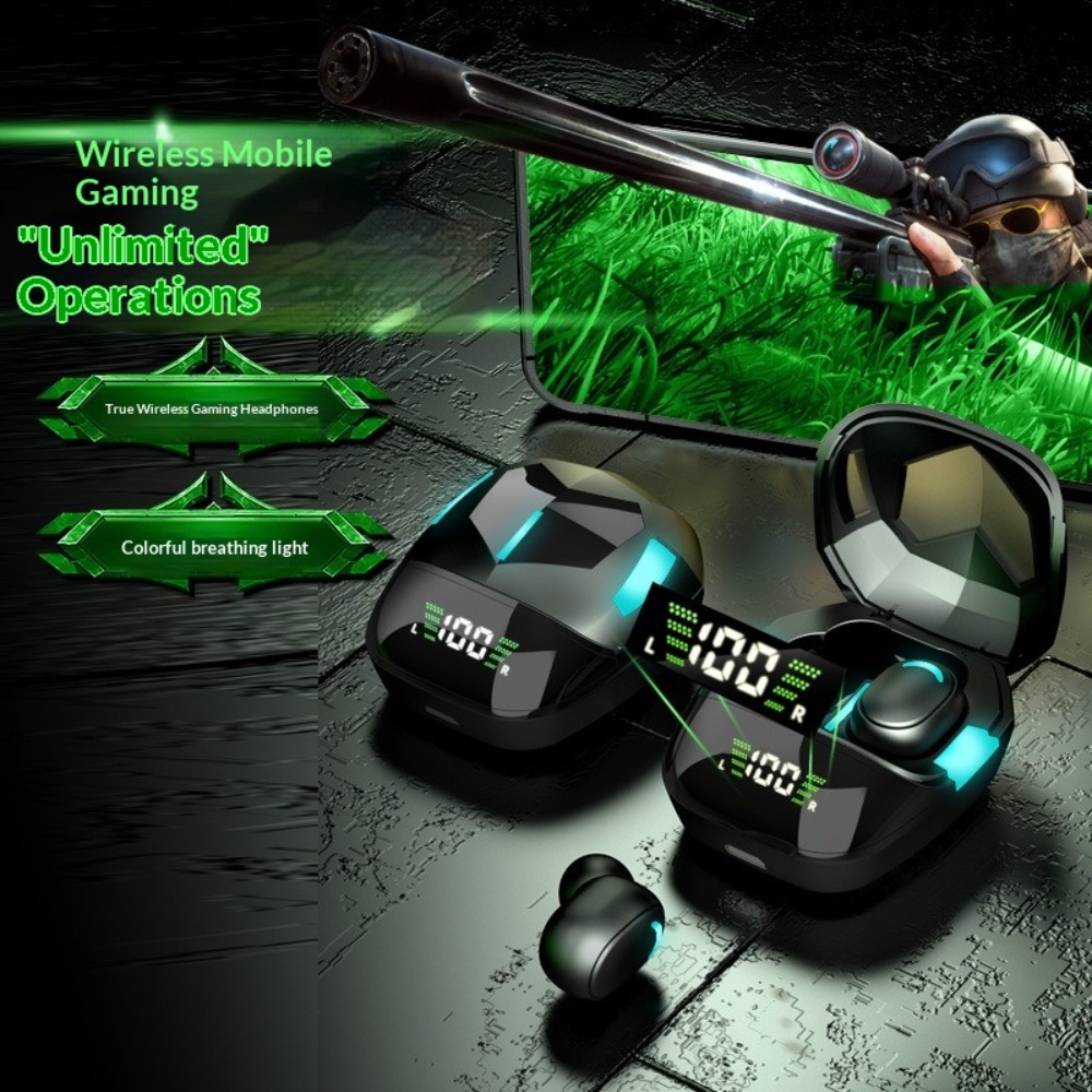 Bluetooth Headset Battery Leve - Esports Gaming Video 评论和价格