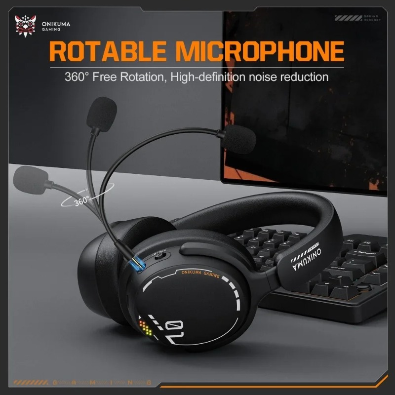 ONIKUMA GT886 Gaming Headset T - Esports Gaming Video 评论和价格