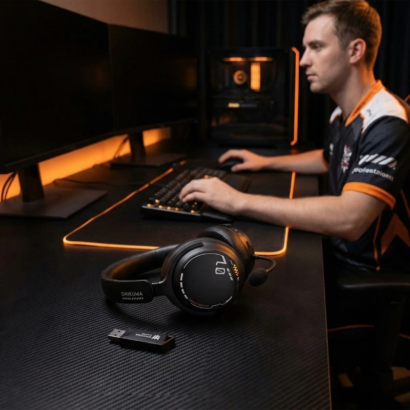ONIKUMA GT886 Gaming Headset T - Esports Gaming Video 评论和价格