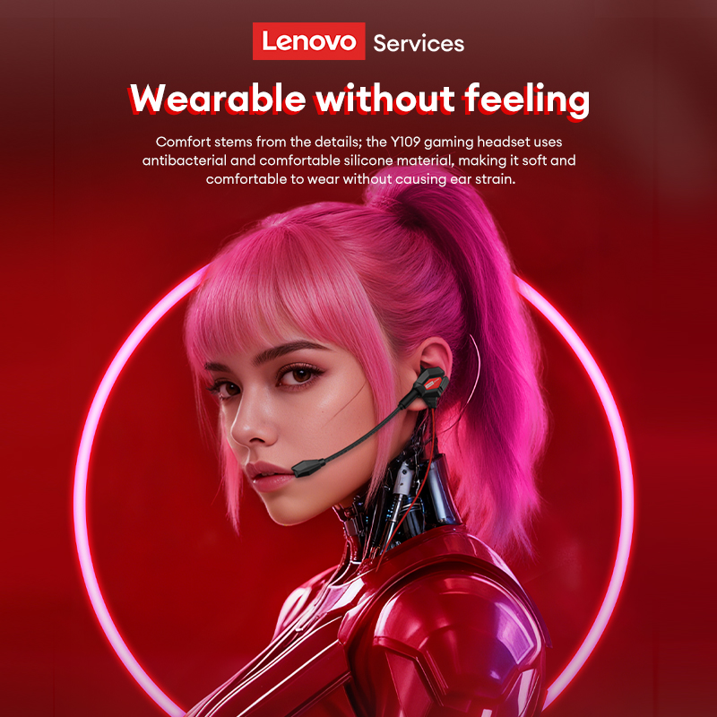 Lenovo Y109 Wired Gaming Heads - Esports Gaming Video 评论和价格