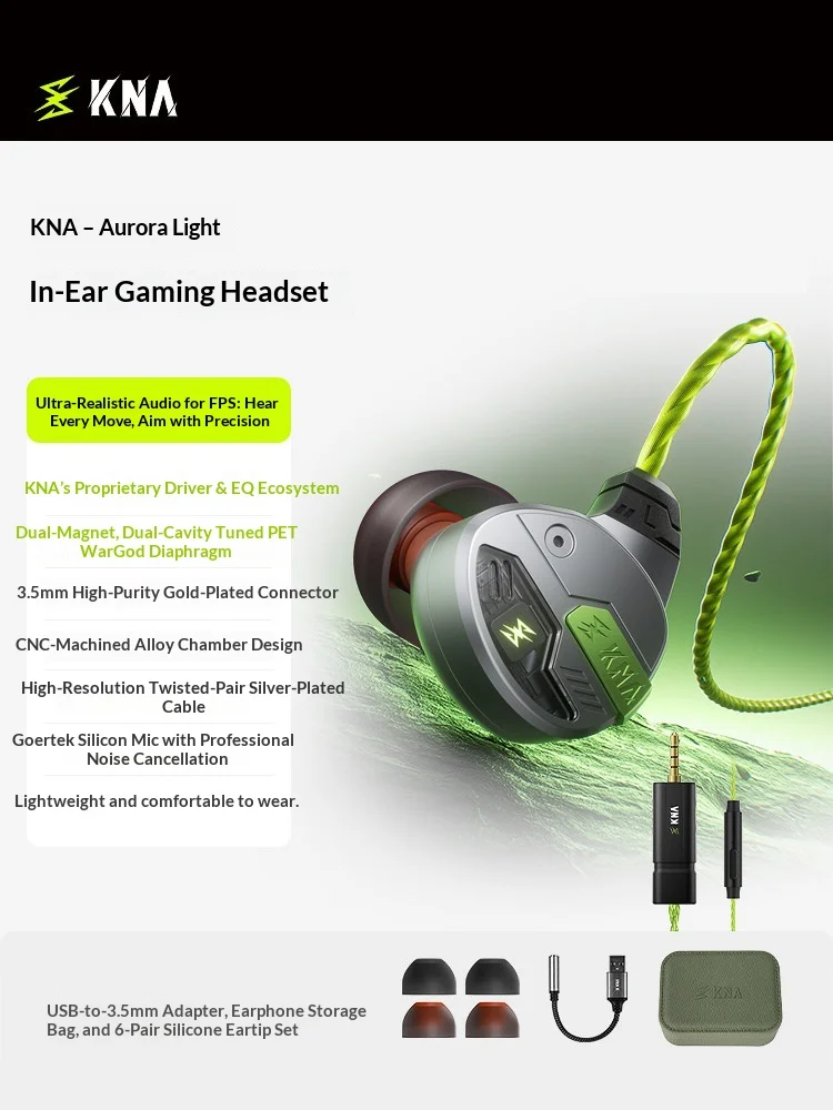 KNA Yaoguang Gaming Earphones  - Esports Gaming Mobile 评论和价格