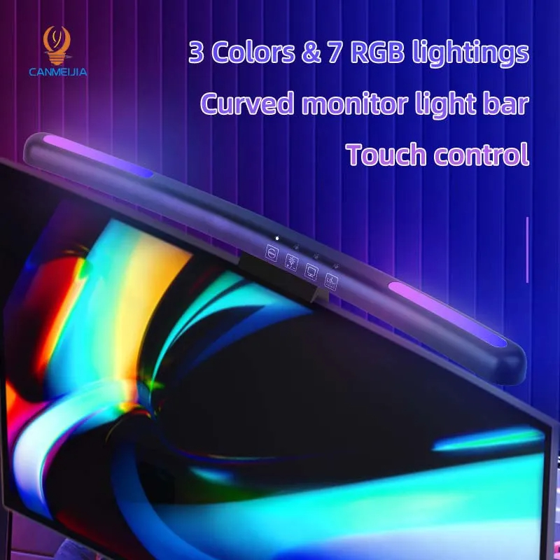 Curved LED Monitor Light Bar U - Esports Gaming Monitor 评论和价格