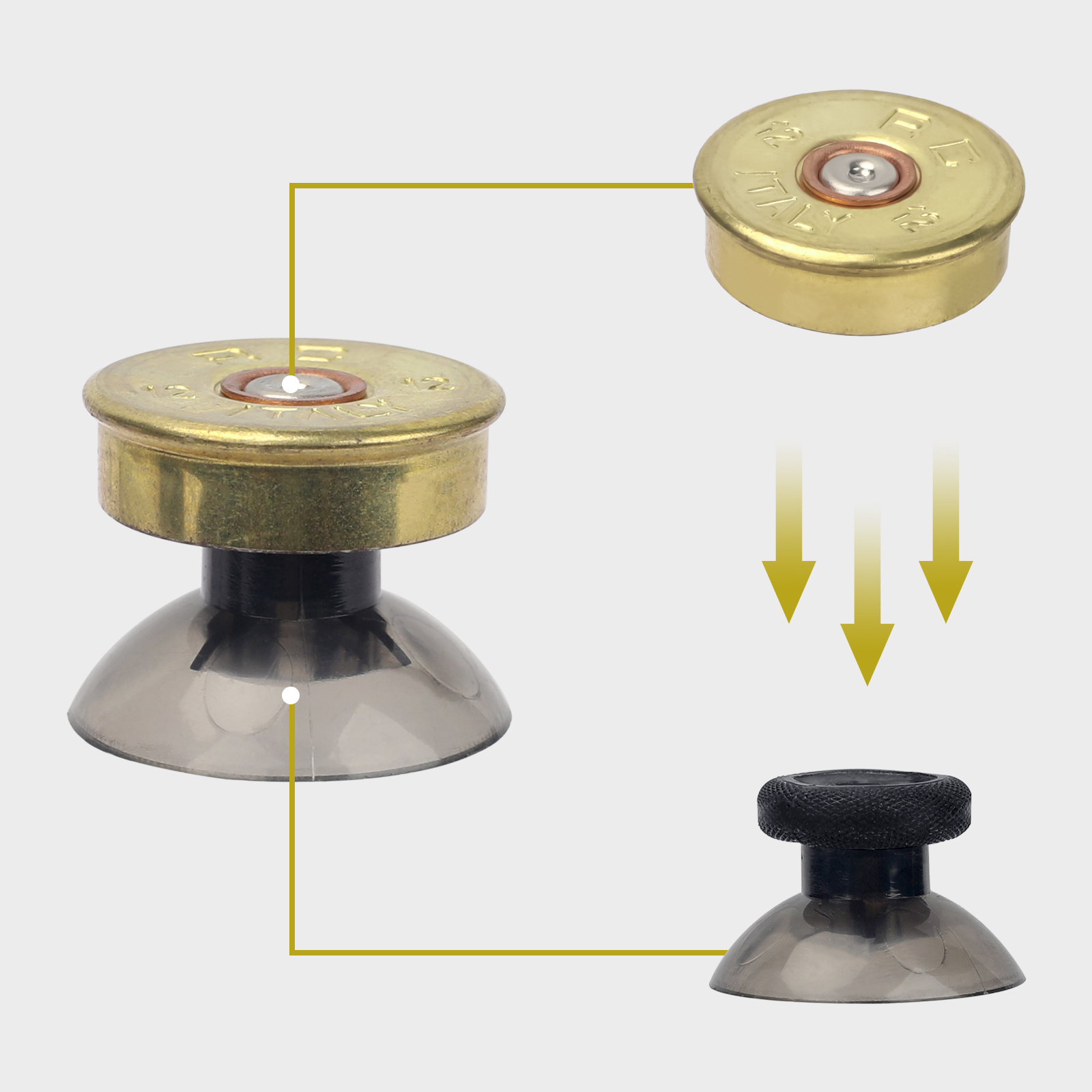 Replacement DIY Button for PS5 - Controller Analog Stick 评论和价格