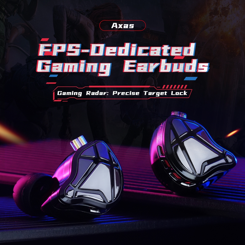  KZ Axas FPS Gaming IEM Headp - Esports Gaming Video 评论和价格